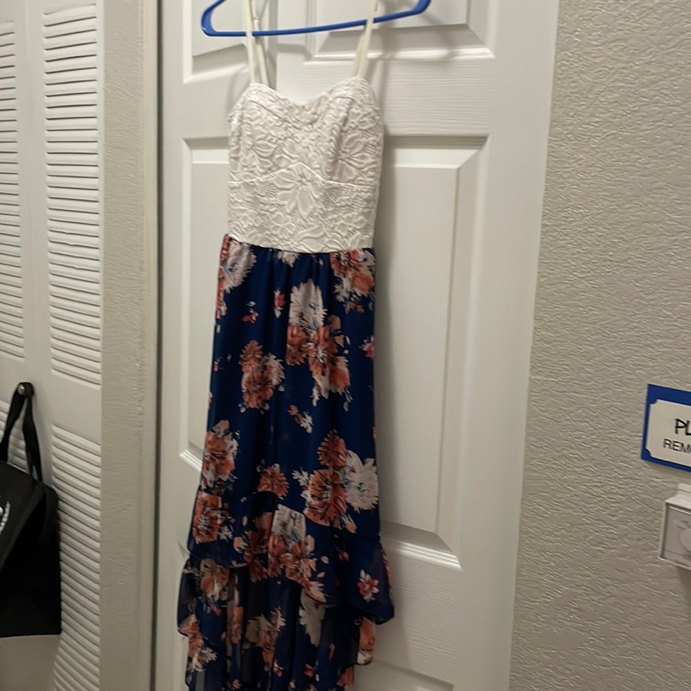 Small, Hi-low, thin strap dress